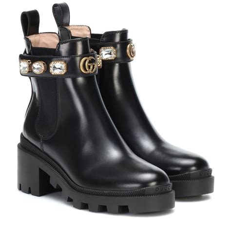 botas gucci mujer|gucci designer ankle boots.